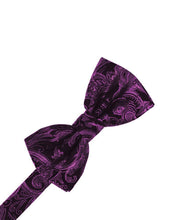 Load image into Gallery viewer, Cardi Pre-Tied Sangria Tapestry Bow Tie