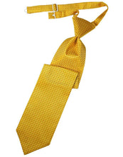 Load image into Gallery viewer, Cardi Pre-Tied Gold Venetian Necktie