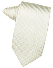 Load image into Gallery viewer, Cardi Self Tie Ivory Venetian Necktie