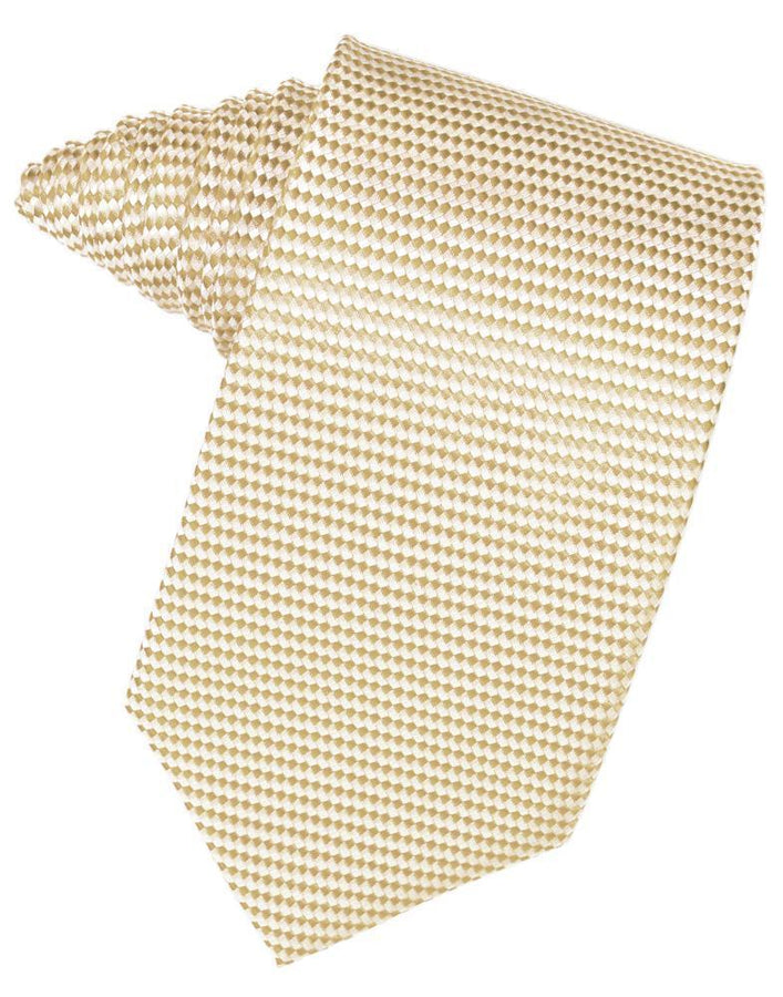 Cardi Self Tie Light Champagne Venetian Necktie