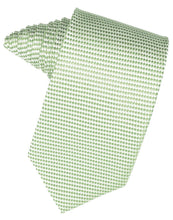 Load image into Gallery viewer, Cardi Self Tie Mint Venetian Necktie