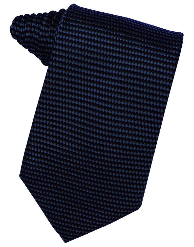 Cardi Self Tie Navy Venetian Necktie