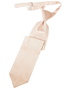 Cardi Pre-Tied Peach Venetian Necktie