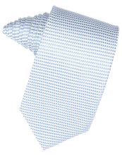 Load image into Gallery viewer, Cardi Self Tie Powder Blue Venetian Necktie