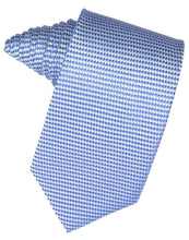 Load image into Gallery viewer, Cardi Self Tie Sapphire Venetian Necktie