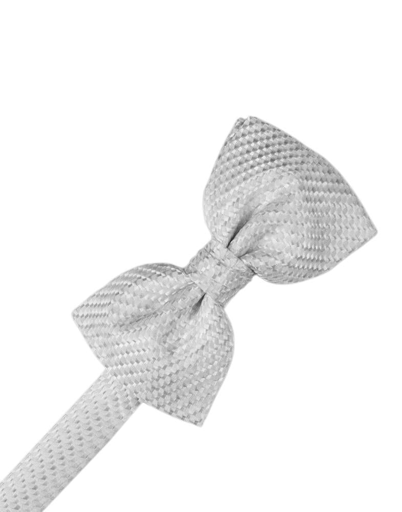 Cardi Silver Venetian Bow Tie