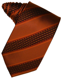 Cardi Self Tie Autumn Venetian Stripe Necktie