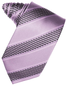 Cardi Self Tie Heather Venetian Stripe Necktie