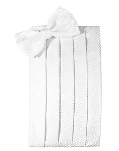 Cardi White Venetian Cummerbund