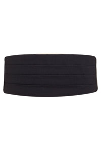 Classic Collection Black Satin Cummerbund