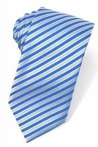 Cardi Blue Newton Stripe Necktie