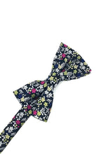 Load image into Gallery viewer, Cardi Pre-Tied Navy Enchantment Bow Tie