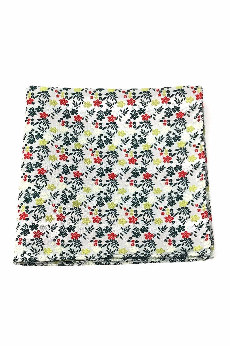 Cardi Forest Green Enchantment Pocket Square