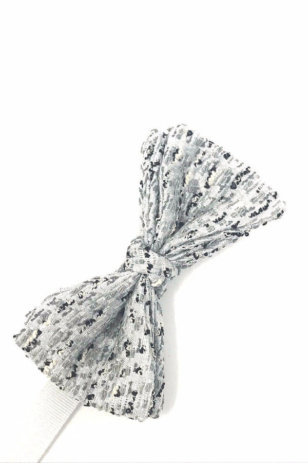Cardi Silver Laurent Bow Tie