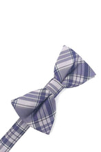 Load image into Gallery viewer, Cardi Purple Madison Plaid Bow Tie