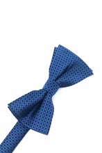 Load image into Gallery viewer, Cardi Pre-Tied Blue Regal Bow Tie