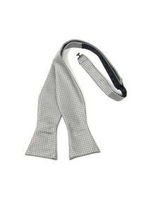 Cardi Self Tie Grey Regal Bow Tie