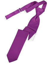 Load image into Gallery viewer, Cardi Pre-Tied Cassis Luxury Satin Necktie