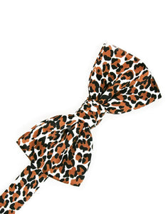 Cardi Pre-Tied Leopard Bow Tie