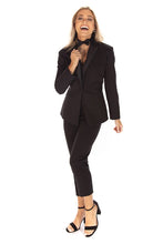 Load image into Gallery viewer, Mark of Distinction &quot;Sophia&quot; Black Tuxedo Jacket (Separates)