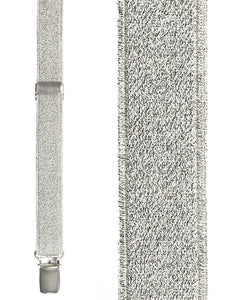 Cardi "Silver Broadway Glitter" Suspenders