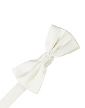 Load image into Gallery viewer, Cristoforo Cardi Pre-Tied Ivory Noble Silk Bow Tie