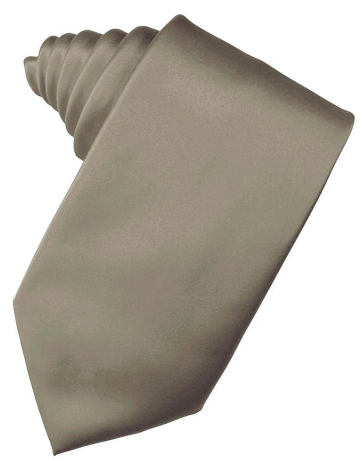 Cardi Self Tie Stone Luxury Satin Necktie
