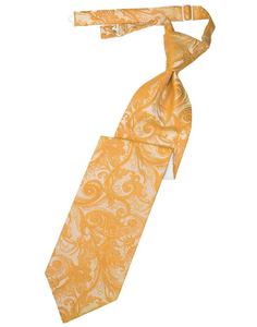 Cardi Pre-Tied Tangerine Tapestry Necktie