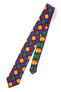 Tux Park Mardi Gras Harlequin Necktie