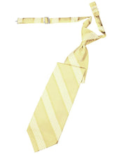 Load image into Gallery viewer, Cardi Pre-Tied Honey Mint Venetian Stripe Necktie